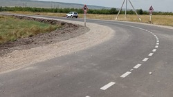Участок трассы протяжённостью более 3 км отремонтировали в Андроповском округе