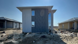 На Ставрополье построили первый двухэтажный дом, распечатанный на 3D-принтере