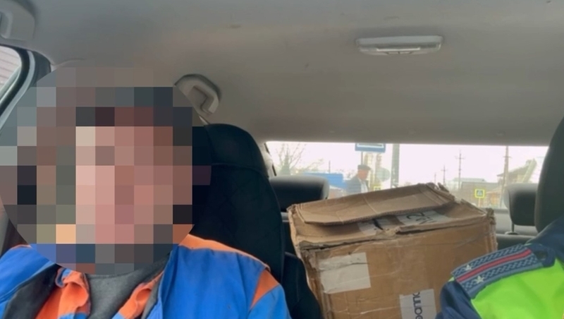 Пьяного электросамокатчика остановили сотрудники ГАИ в Кочубеевском округе