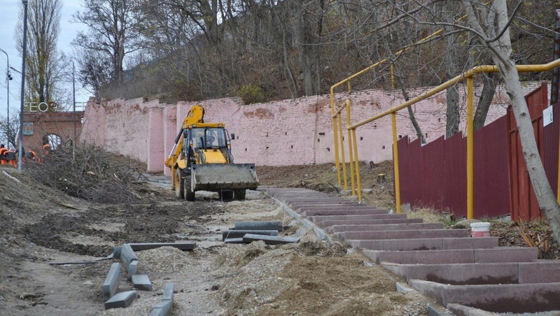 Благоустройство въездной группы «Георгиевская крепость» завершат на Ставрополье до конца 2023 года