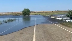 ГИБДД продлила ограничение движения на трассе в Туркменском округе 