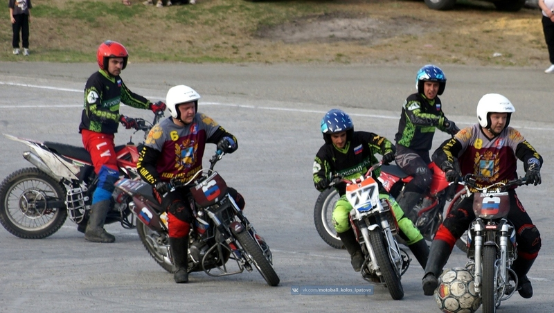 Мотоболисты ипатовского «Колоса» сыграли вничью с гостями из станицы Кирпильской