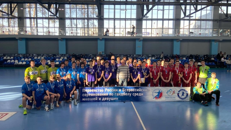 Ставропольские гандболисты-юниоры стали бронзовыми призёрами первенства России