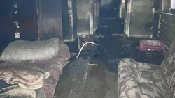 Неосторожное курение могло стать причиной пожара в жилом доме в Горячеводском 