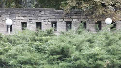 Подпорную стену Крепостной горы восстанавливают в Ставрополе