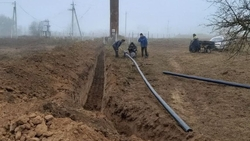 В хуторе Курского округа заменили 2 км уличного водопровода