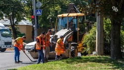 В Минераловодском округе завершается ямочный ремонт дорог