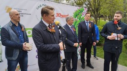 Министр здравоохранения РФ заложил аллею героев-медиков в Кисловодске