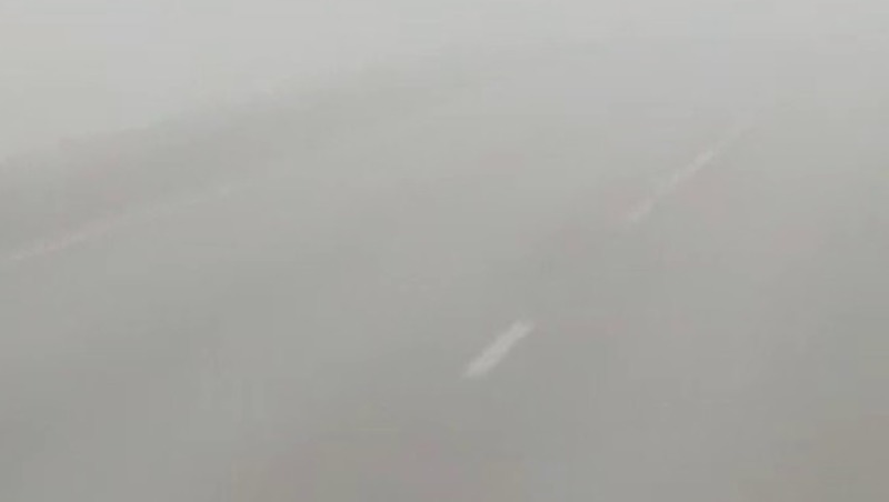 Водителей предупреждают о нулевой видимости на дорогах Курского округа