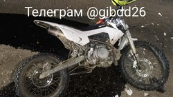 Открытый перелом бедра получил в ДТП на Ставрополье подросток-мотоциклист