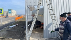 Незаконную газовую заправку демонтировали в Минеральных Водах