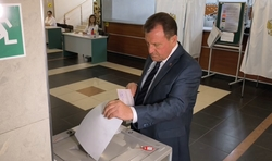 Мэр Ставрополя проголосовал на выборах в городскую думу
