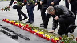 Губернатор Ставрополья возложил цветы к мемориалу белорусской Хатыни