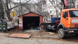 Массовый снос незаконных гаражей продолжается в Кисловодске