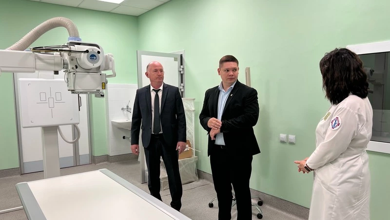 В Ставрополе партдесант посетил новый корпус детской больницы на Семашко 