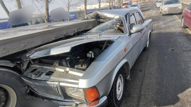 Три машины столкнулись на подъезде к Ставрополю 