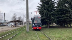 В Пятигорске начал курсировать новый трамвай 