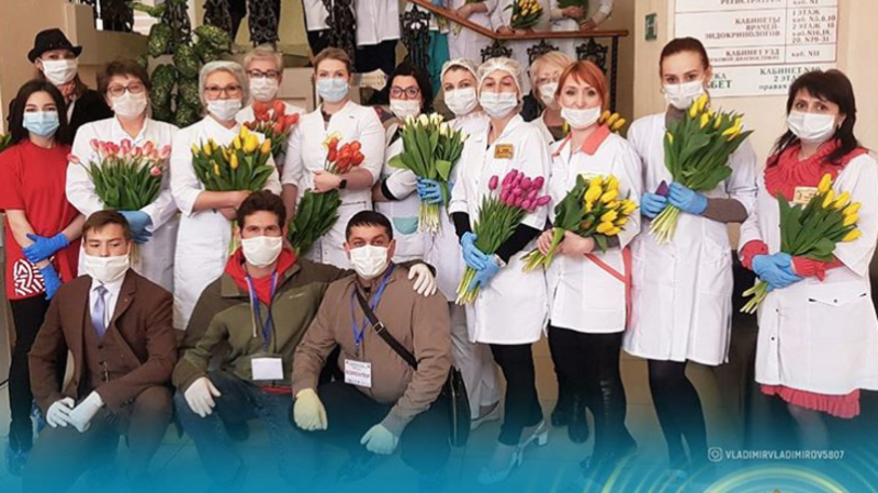 «Они на передовой»: губернатор поблагодарил врачей и волонтёров Ставрополья