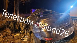 Молодой водитель погиб в ДТП вблизи Михайловска