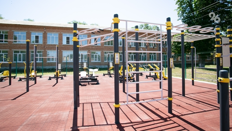 Площадку для сдачи ГТО оборудуют в селе на Ставрополье