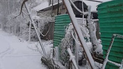 Поваленную ветром газовую трубу починили в Изобильненском округе 