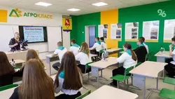 Школьники Кировского округа выращивают баклажаны на уроках в агроклассе