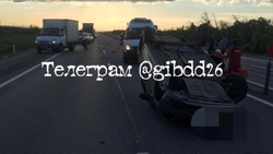 Водитель легковушки погиб в аварии около Невинномысска