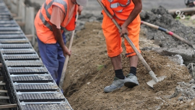 Мост в Красногвардейском округе ремонтируют по нацпроекту