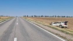 Тамбовец на иномарке вылетел в кювет и попал в больницу на Ставрополье