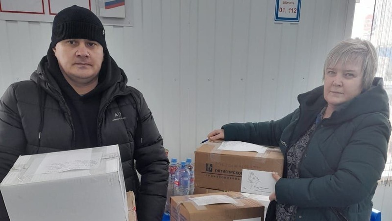 Жители Невинномысска помогают работе «Солдатских привалов»