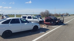 Двое детей пострадали в тройном ДТП в Грачёвском округе