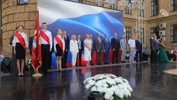 Первокурсники крупного ставропольского вуза 1 сентября прошли обряд посвящения в студенты