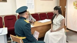 Участник СВО на Ставрополье проголосовал на выборах в день своей свадьбы