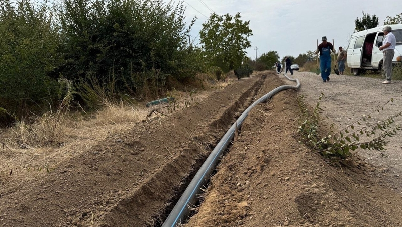 Сети водоснабжения обновили в селе Нины Советского округа Ставрополья