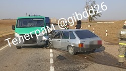 Начинающий водитель устроил тройное ДТП в Будённовском округе