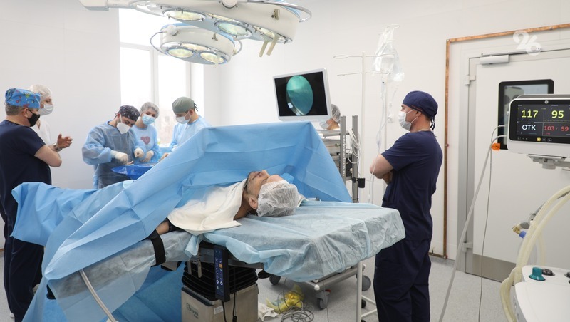 Уникальную операцию на суставы провели в больнице Невинномысска