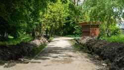 Благоустройство парка стартовало в Апанасенковском округе