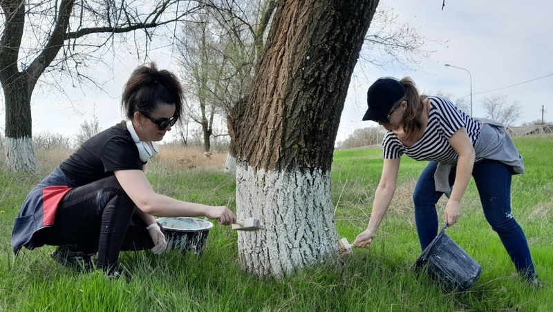 Большой весенний субботник состоялся в Апанасенковском округе