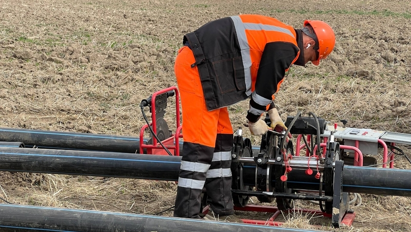 4,5 км трубопровода и 500 м водовода заменят в Курском округе