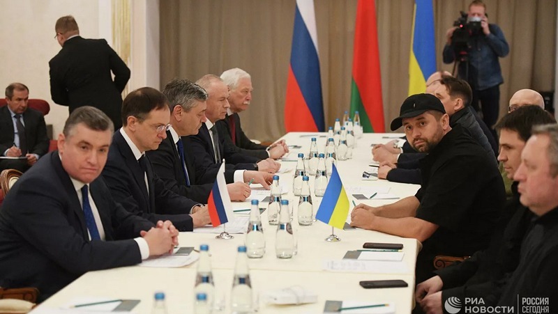 Второй раунд российско-украинских переговоров стартовал в Белоруссии 