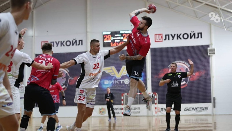 За гандбольный «Кубок Лаврова» в Ставрополе поспорят хозяева из «Виктора» и «Чеховские медведи»