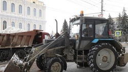 Снегоуборочные машины вновь вышли на улицы Ставрополя