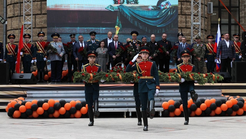Митинг-концерт в преддверии Дня Победы прошёл в вузе Ставрополья
