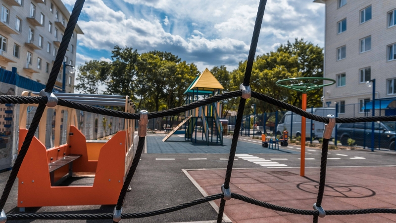 Около 430 млн рублей выделили на строительство детских площадок на Ставрополье 