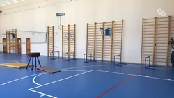 Ремонт спортзала завершили в школе Предгорного округа