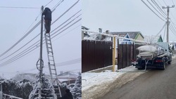 Мороз вновь вызвал перебои с электроснабжением в Предгорном округе