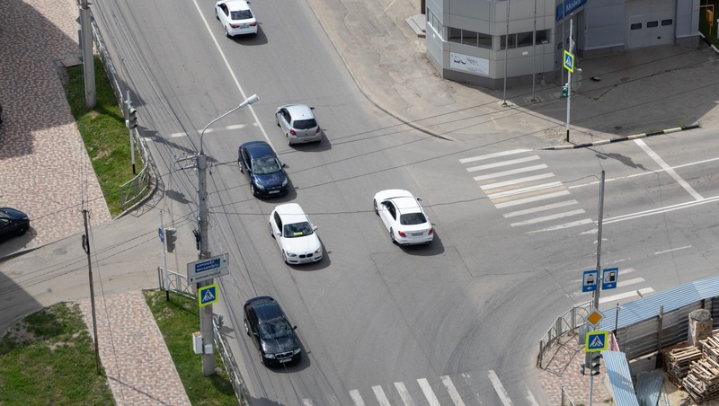 Отключение светофоров привело к двум авариям на юге Ставрополя