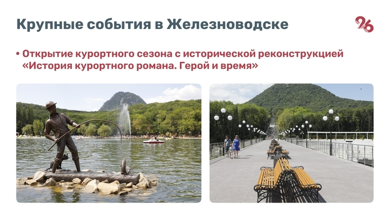 Открытие курортного сезона в Железноводске