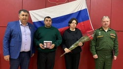 Участник СВО со Ставрополья указом президента РФ награждён медалью Суворова