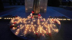 Траурную акцию в память о погибших при теракте в «Крокусе» провели в Кисловодске